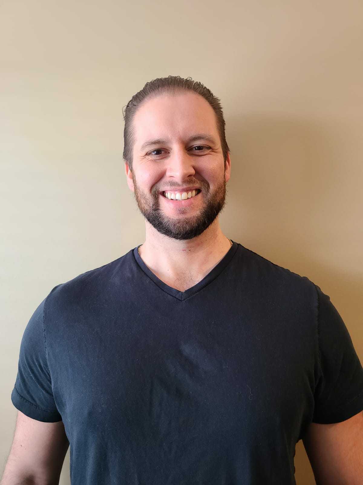 Headshot of quality assurance tester, Tyrel Craig